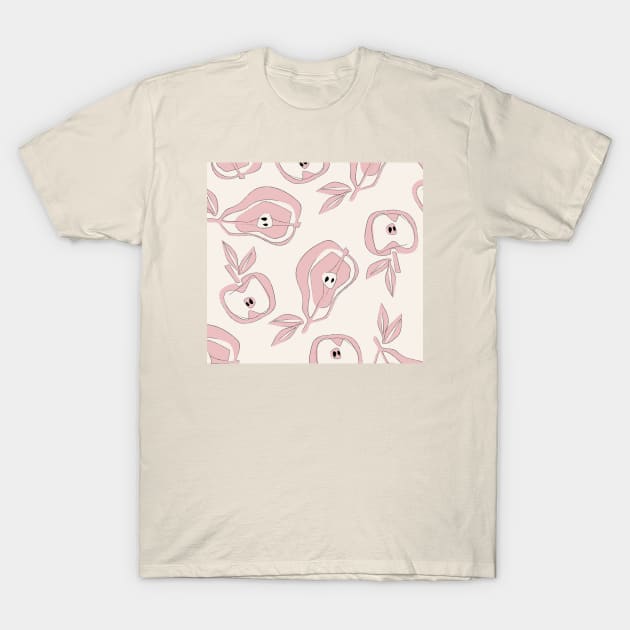 Apple pattern T-Shirt by TempeGorengs